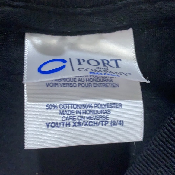 ⭐️⭐️10/$10 Team Lighting Erie Gymnastics Black Red Tee XS - Picture 3 of 4